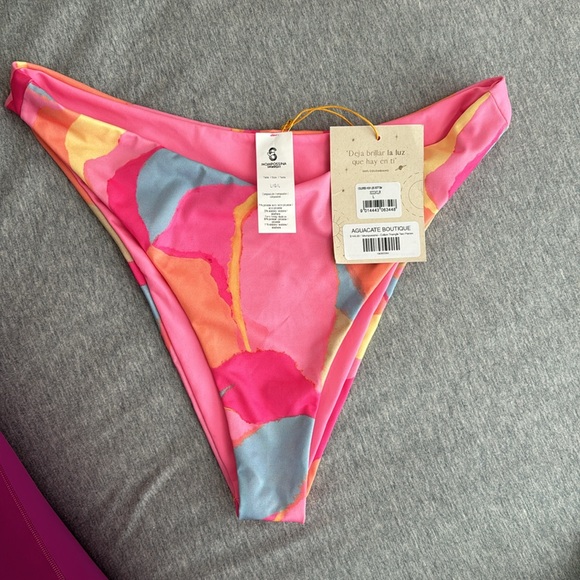 Mompossina- Colors Triangle Bathing suit - Picture 3 of 4